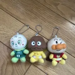 アンパンマン ぬいぐるみキーホルダーセット コキンちゃん しょく