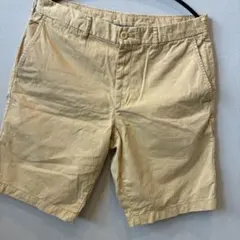 【美品】UNIQLO イエロー ショートパンツ M
