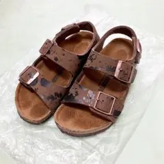 BIRKENSTOCK キッズ サンダル ブラウン スプラッター柄のサムネイル
