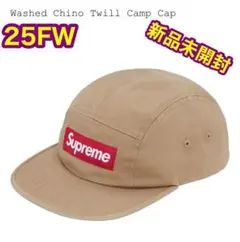 ☆新品☆Supreme Washed Chino Twill Camp Cap