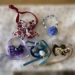 【犬用】チョーカー　5点セット