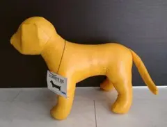 ドックトルソー 犬 インテリア シルエットドック ぬいぐるみ シナダ イエロー