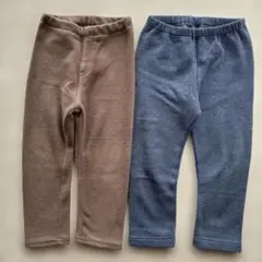 UNIQLO 無印 フリースボトムス 2点セット 90センチ