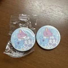 BT21 缶バッジ 2個セット くら寿司
