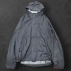 Columbia レオパード柄 マウンテンパーカー ワンポイント ドローコード