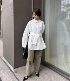 DOUBLE LAYER DESIGN SHIRT ameriのサムネイル