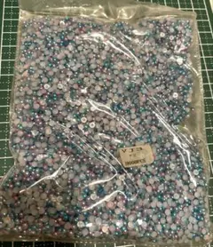 ミルキーストーン デコ 半円パール バラ売り不可 1万粒