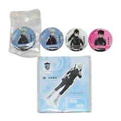 怪獣8号　くら寿司　市川レノ　アクリルスタンド　マグネット4種