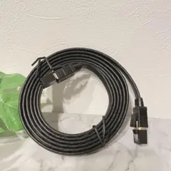 CAT8 LANケーブル フラット 2m ブラック