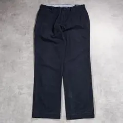 ポロバイ ラルフローレン W36 ポロチノ チノパン 古着 黒 22036 - メルカリ