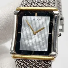 セイコー クレドール 稼働中14K 18K 9300-5320 コンビ 腕時計 - メルカリ