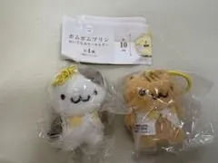 ポムポムプリン ぬいぐるみキーホルダー マフィン ベーグル