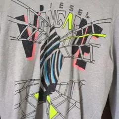 DIESEL グレー フード付きトレーナー