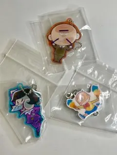 おそ松さん　イヤミ＆チビ太＆聖澤庄之助キーホルダー
