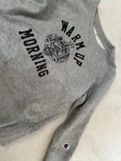 Champion グレー トレーナー 110センチ　キッズ　スウェット