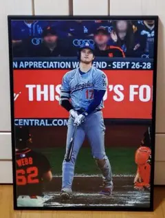 祝ドジャース大谷翔平 2024年MVP獲得！A3サイズポスターフレーム付き①