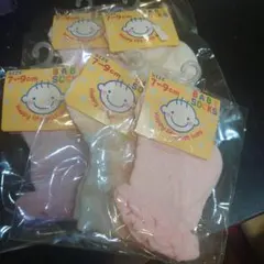 新品　5セット！靴下　7から9センチ！ベビー　ソックス　出産準備