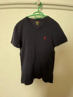 POLO RALPH LAUREN ネイビー Vネック Tシャツ XS