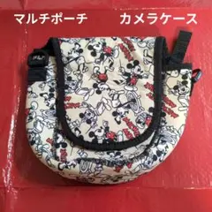 ミッキーマウス マルチポーチ カメラケース 小物入れ ポシェット