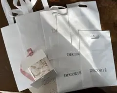 コスメデコルテ　紙袋3枚　袋4枚　ギフトボックス　包装セット