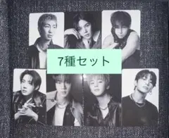 BTS ARIRANG 日本　ポップアップ購入特典トレカ　7種コンプリート
