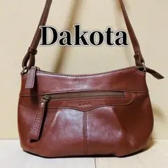 【完売品】ダコタ/Dakota/ショルダーバッグ/メリル/本革/A5/ブラウン