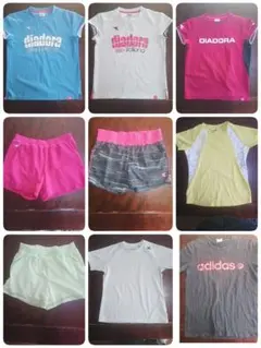 【合計15枚】レディーススポーツウェア　上下まとめ売り