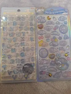 [正規品] シナモン うるちゅる　もじボンボンドロップシール