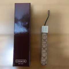 COACH 　ストラップ　レトロ