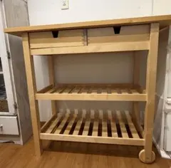 IKEA BEKVÄM ベクヴェーム キッチンワゴン - メルカリ