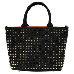 ★☆SALE中☆★スタッズトートバッグ【M】ブラック
