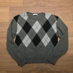 COMME CA アーガイル柄 セーターのサムネイル