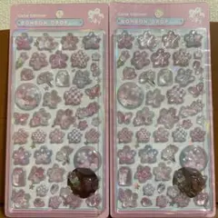 【正規品】⭐︎新作⭐︎ボンボンドロップシール 和柄 桜　2枚セット❗️