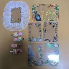 ハンドメイド　硬質カードケースデコ　ホイップデコ　ヘアピン　まとめ売り