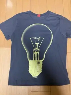 PUMA Tシャツ グレー　電球