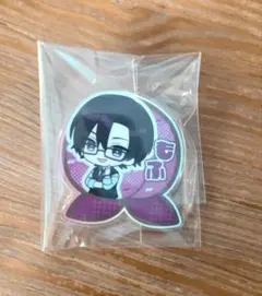 カラフルピーチガチャガチャ　アクリルクリップ　もふ