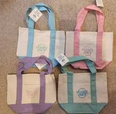 トレジョ　イースターカラー　パステルキャンバストートバッグ1点から