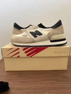 New Balance M990AD1 ベージュ/ブラック28.5 - メルカリ