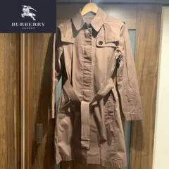 バーバリーロンドン フード付きコート　36