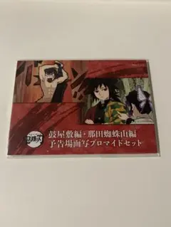 鬼滅の刃　鼓屋敷編　那田蜘蛛山編　予告場面写ブロマイドセット