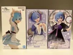 【未開封】Re:ゼロ レム フィギュア 3体セット