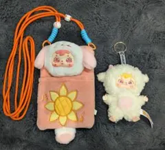 SAMUEL ぬいぐるみポシェット キーホルダー　レア目 2点セット