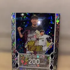 平野佳寿 2022 BBM FUSION 50枚限定　ピンク箔サイン　オリックス