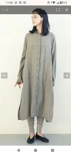 クリステンセンテンドゥノルドカシミア・カーディガン&ワンピース・美品 z323-aa-1.jpg