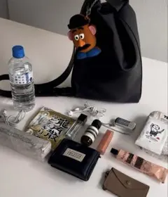 イアパピヨネ　2WAY レザーショルダーバッグ