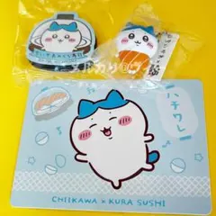 ちいかわ くら寿司 ハチワレ オリジナルフィギュア オリジナルカード マグネット