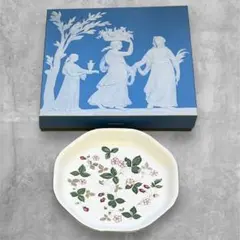 ウェッジウッド　大皿プレート　ワイルドストロベリー　盛り皿　菓子皿　菓子盆