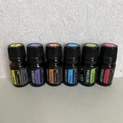 みゆ　doTERRA 感情のオイル　6本セット　新品未使用品　木製台付 みゆ様専用 doTERRA 感情のオイル 6本セット 新品未使用品 木製台