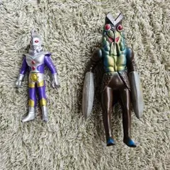 ウルトラマンキング バルタン星人 ソフビ フィギュア 2体セットのサムネイル