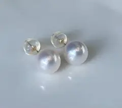 あこや真珠 8.2 8.3mm パールピアス K18YG | Mercari